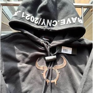 Diesel hoodie NEW size large